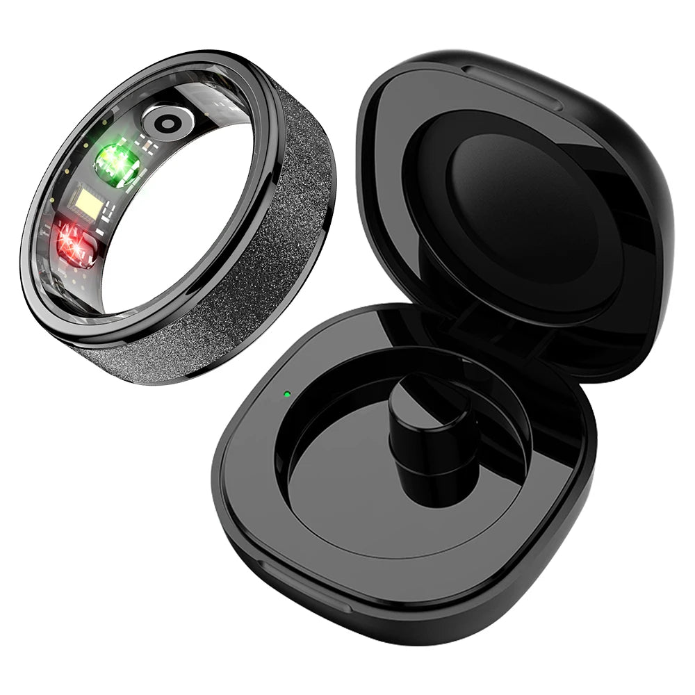 R10 Smart Ring with Charging Case for Men Women