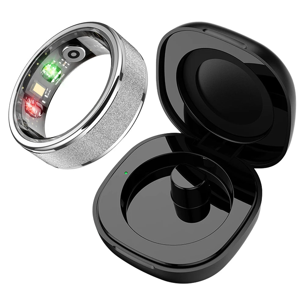 R10 Smart Ring with Charging Case for Men Women