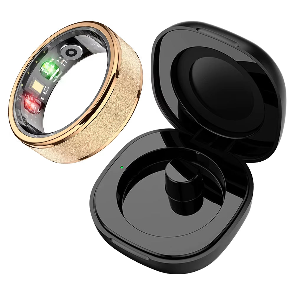 R10 Smart Ring with Charging Case for Men Women